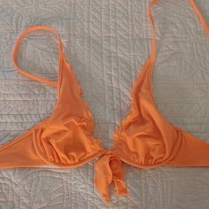 💛3/$15 fVictoria Secret Tangerine bikini top